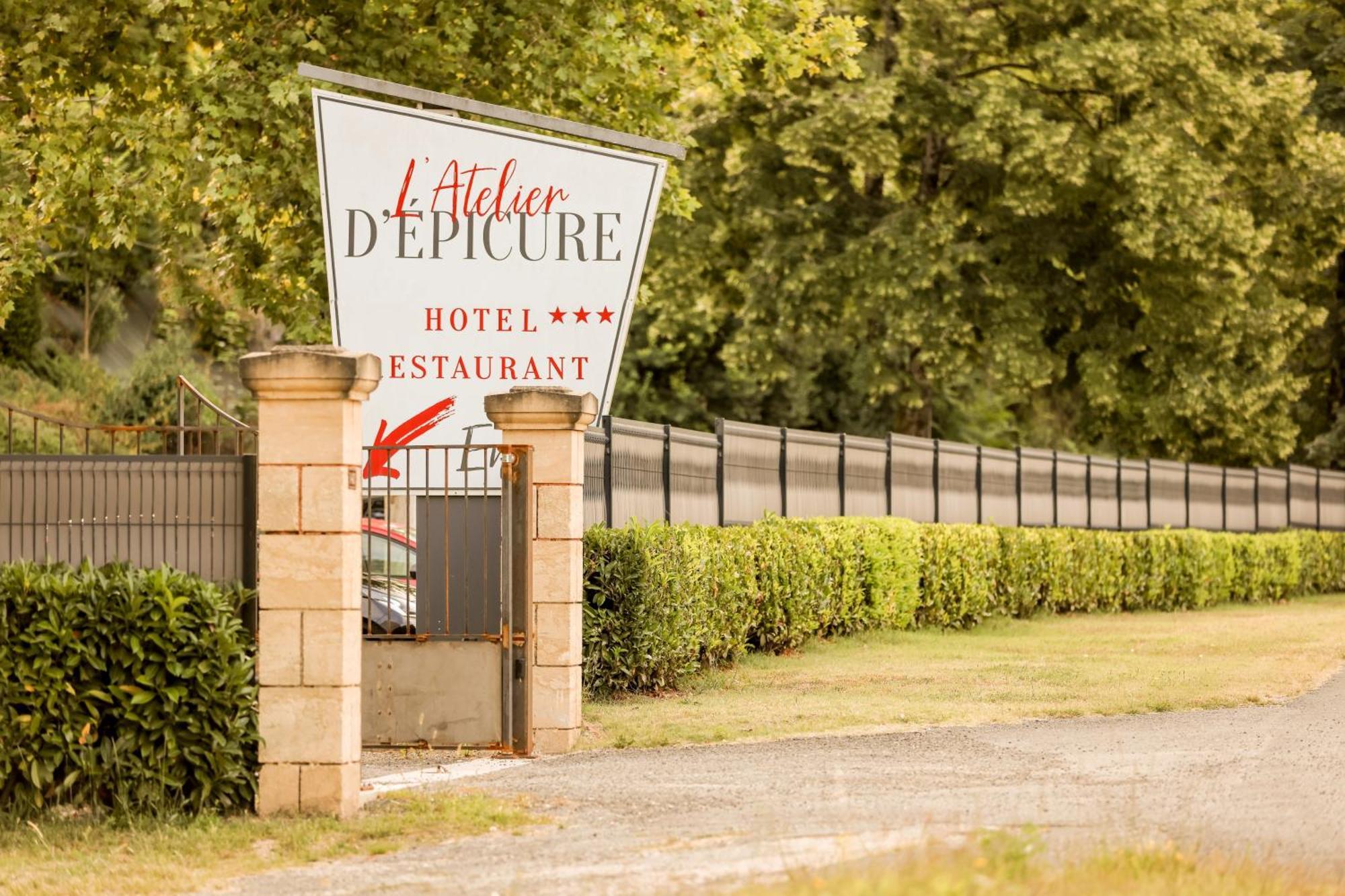 Boutique-Hotel Restaurant L'Atelier D'Epicure Logis Castels Экстерьер фото